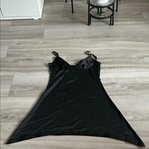 Elegant Black Slip Dress